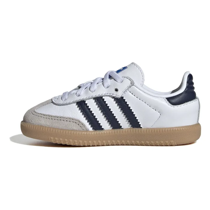 Adidas Baskets Lacets Elastiqués Samba Semelle Gomme | Bleu marine