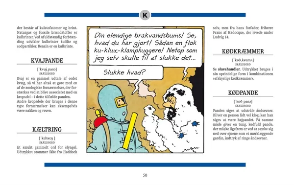 Kaptajn Haddocks ordbog | Kristian Bang Foss