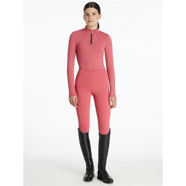 Trainingsshirt LeMieux Young Rider Classique Kids Donkerroze