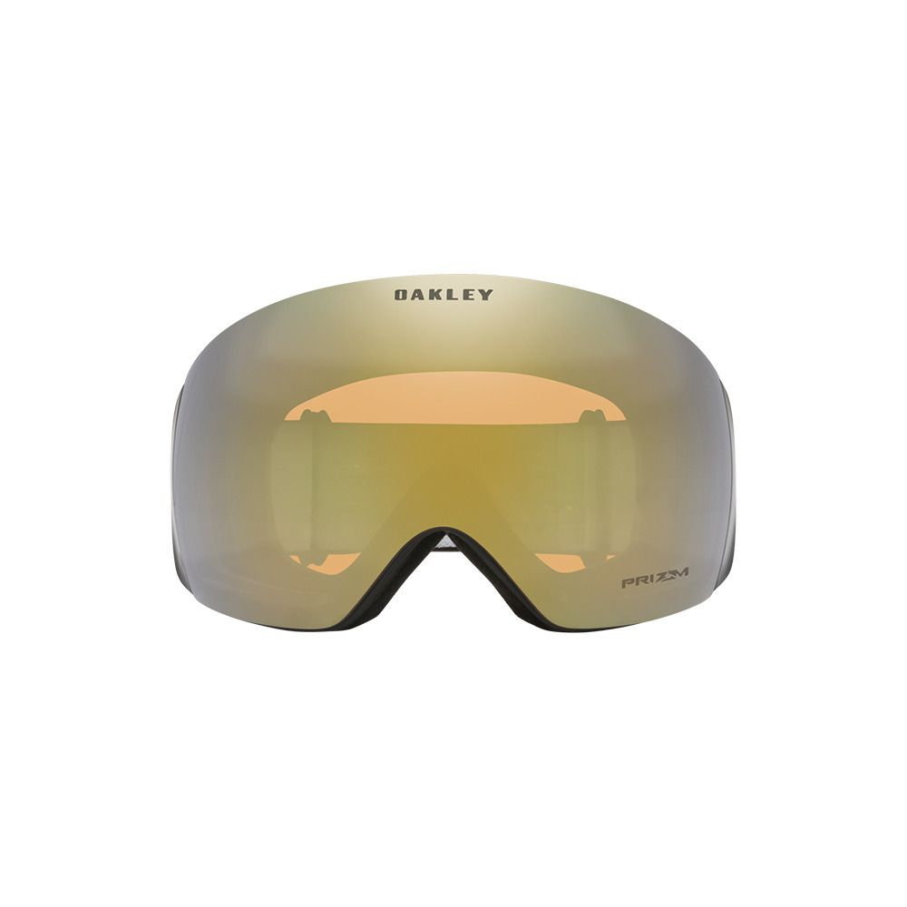 Oakley FLIGHT DECK L - Masque de ski matte black/prizm sage gold