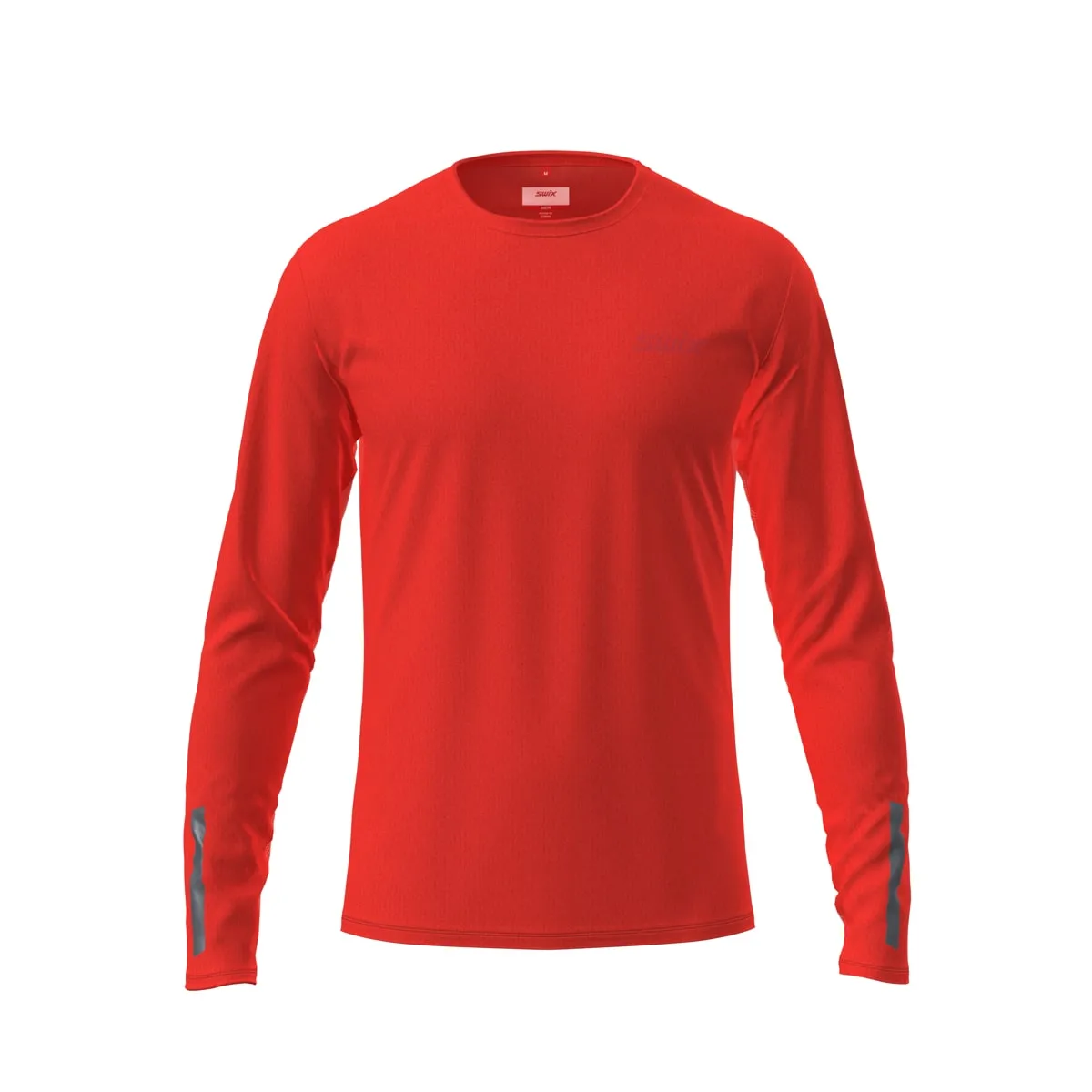 Swix Men's Pace NTS Long Sleeve Baselayer Top Lava