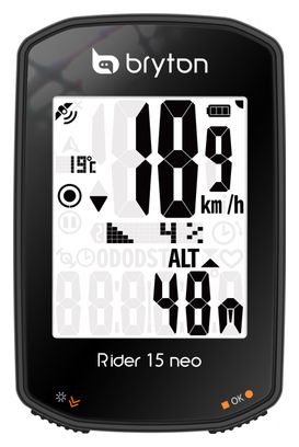 BRYTON Compteur GPS Rider 15 NEO E (sans capteur) - Produit Reconditionné
