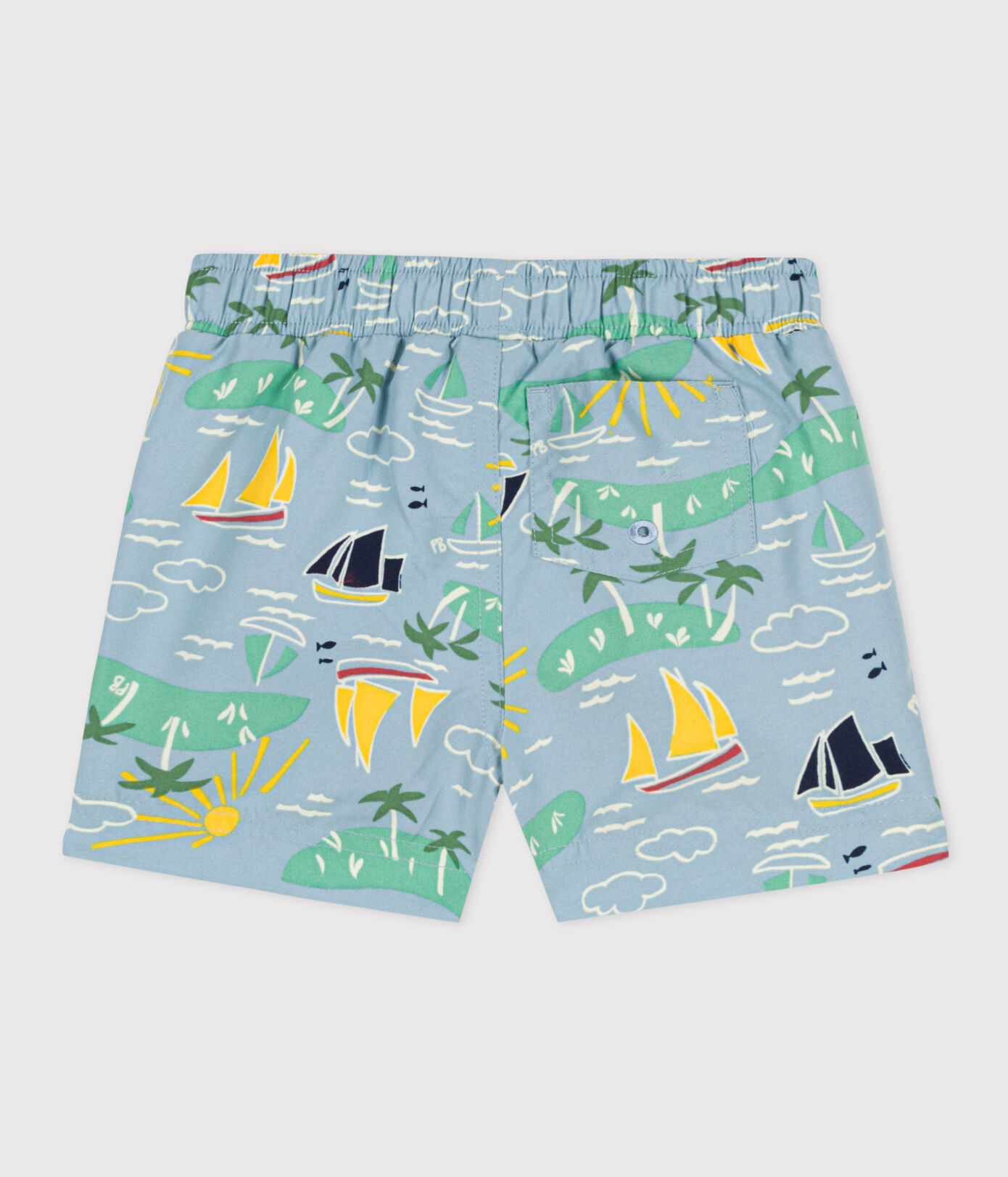 Short de bain bébé en matière recyclée