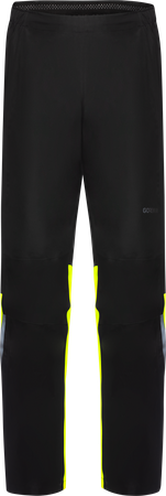 GLIDEWHEEL GTX Herren-Regenhose  blackneon yellow  L