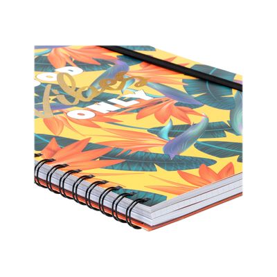Legami - Carnet notebook 3-en-1 - A4 maxi - tropical vibes