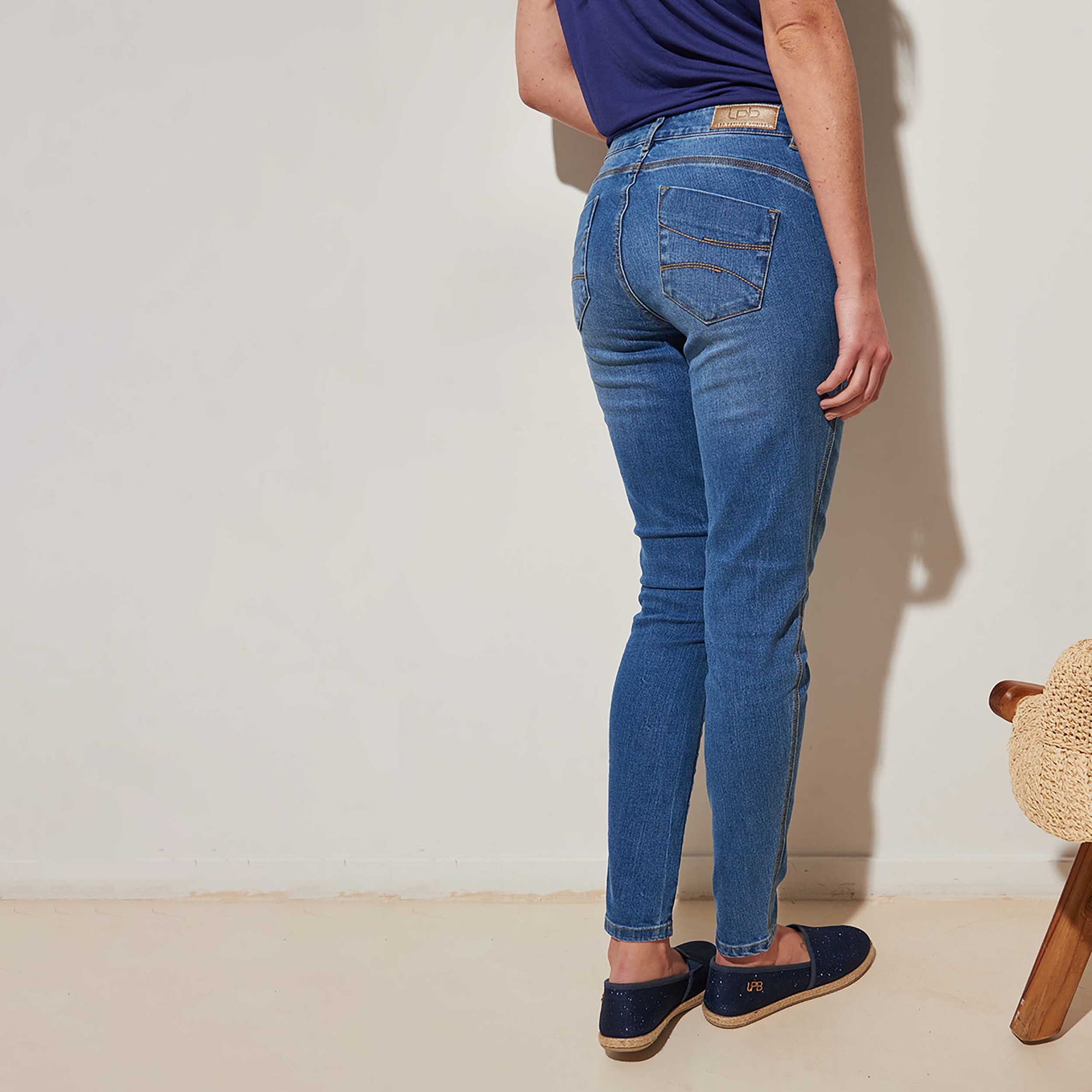 Jean Femme bleu