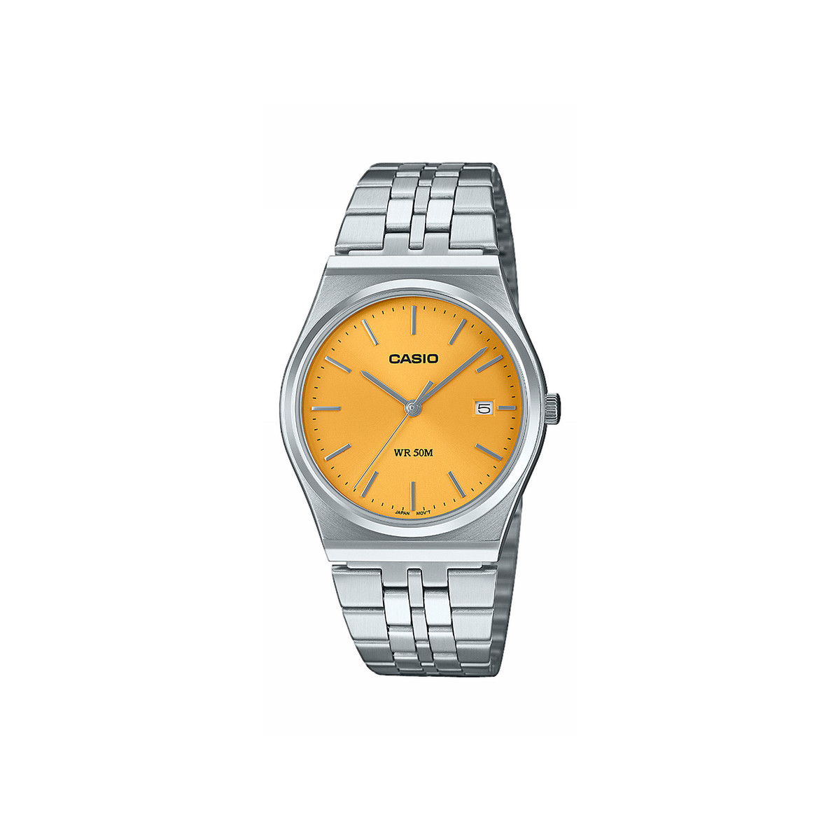 Montre CASIO homme bracelet acier inoxydable