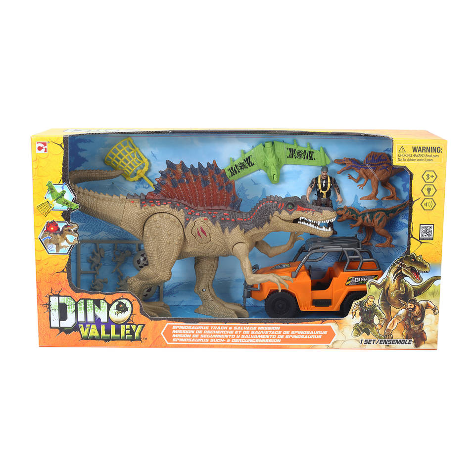 Dino Valley Spinosaurus Track & Salvage Mission voertuig