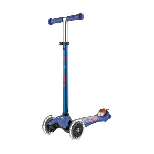 Patinete Maxi Micro Deluxe Azul com LED