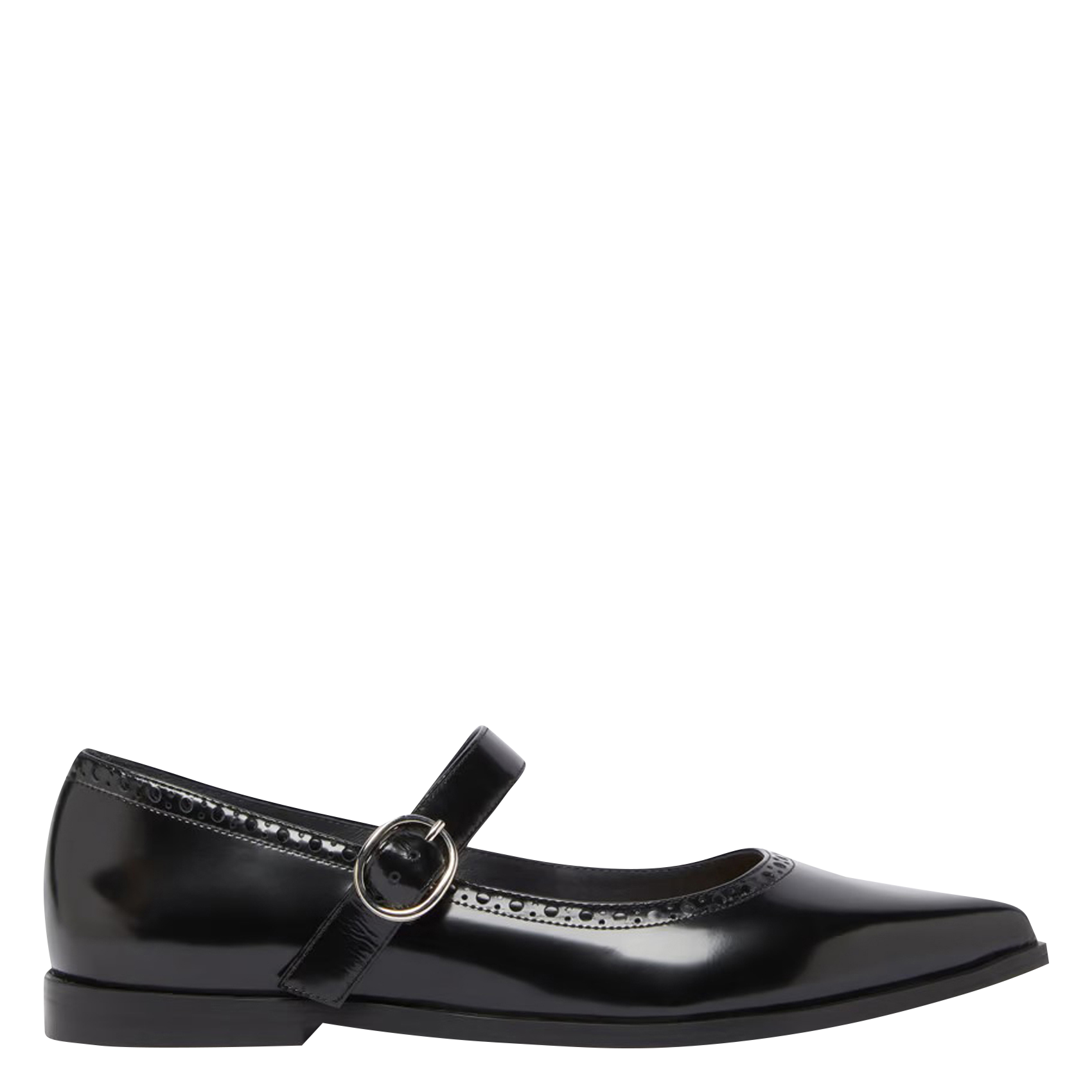 DEMIA - Babies en cuir | Noir