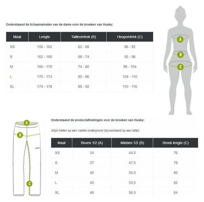 Husky outdoor pants Klass L W22-pantalon de randonnée softshell avec stretch-Gris