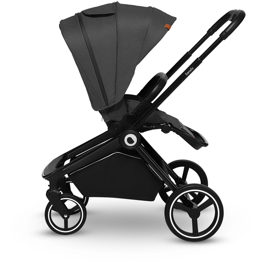 lionelo Kombikinderwagen Mika 3-in-1 Grey Graphite