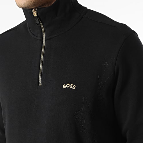Sweat Col Zippé 50477123 Noir