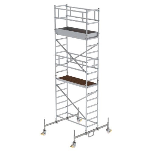 Munk rolsteiger met platform 0,75x1,80m, werkbreedte 6,45m