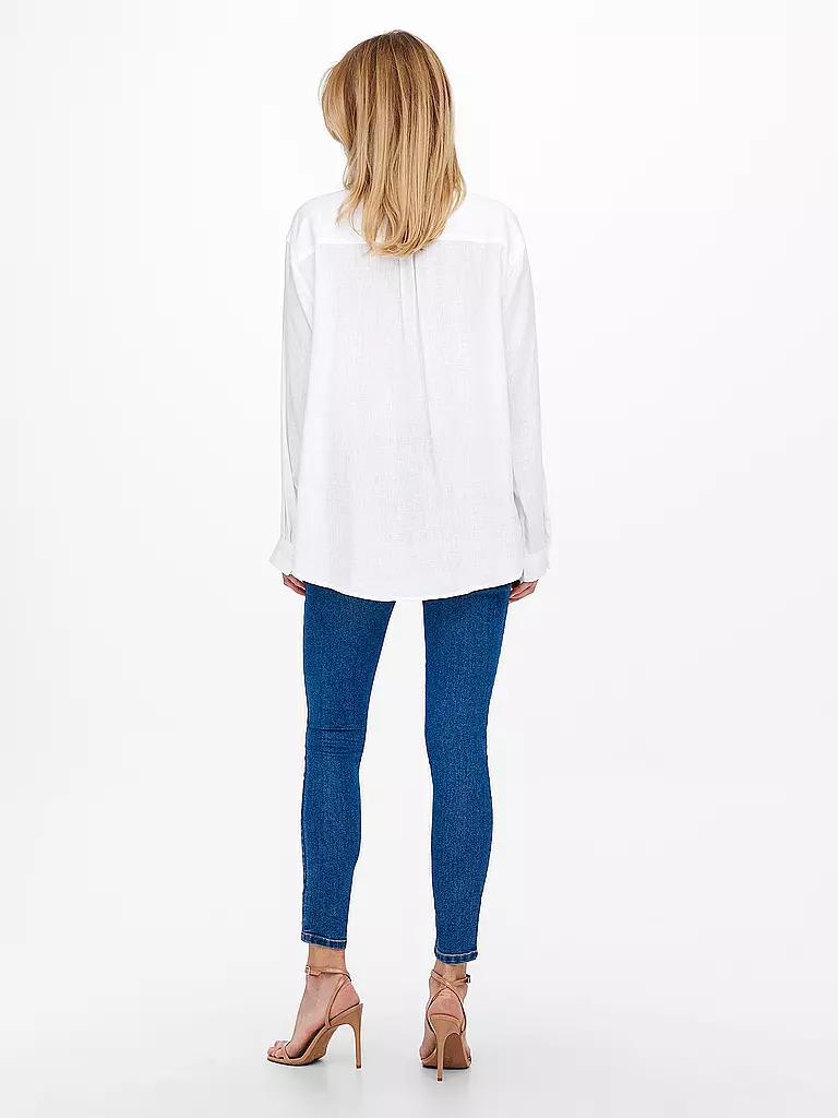 ONLY Bluse ONLTOKYO  weiss