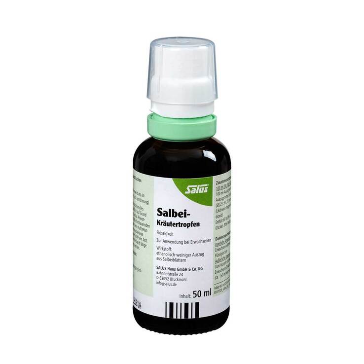 Salbei Kräutertropfen Salus, 50 ml