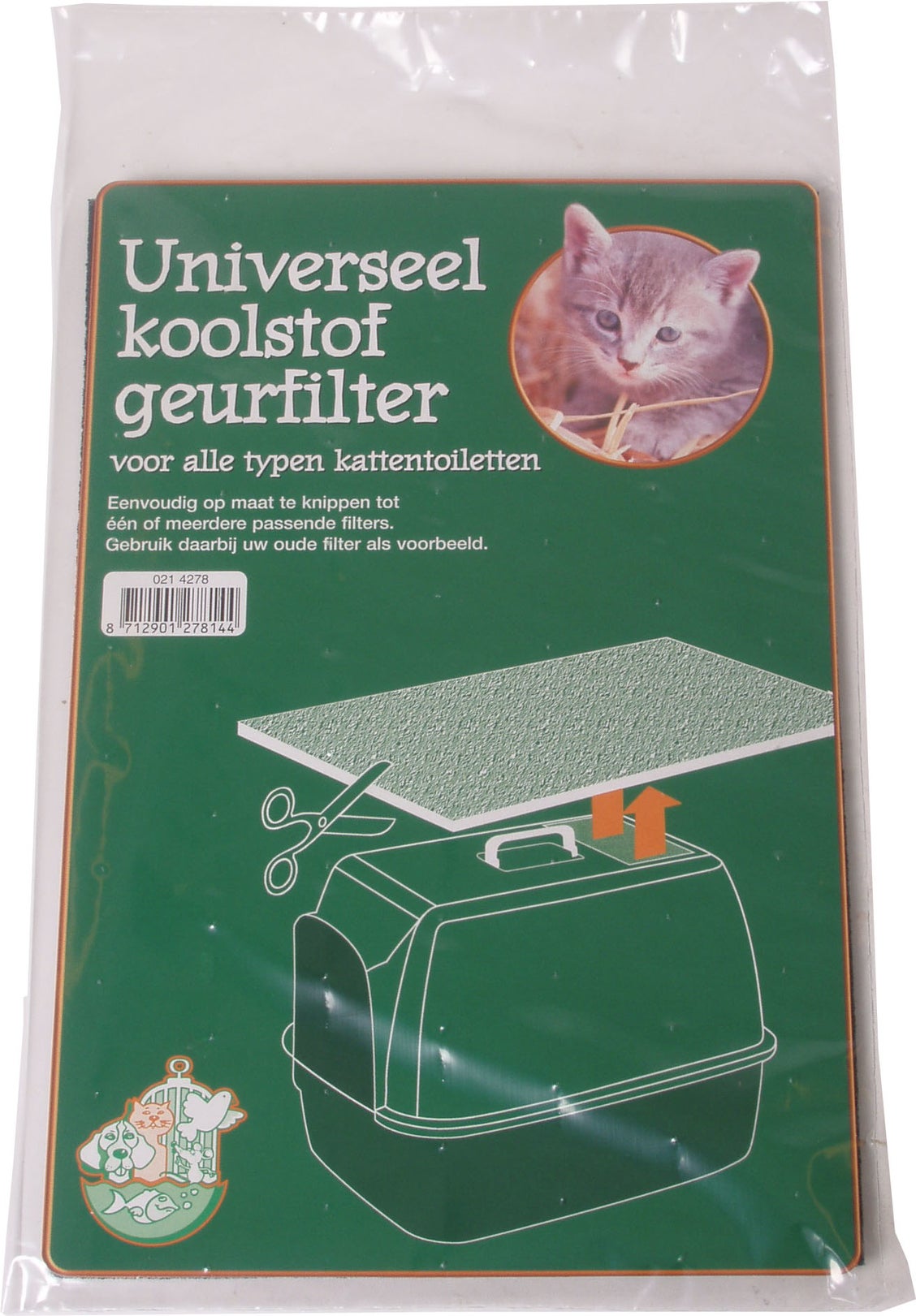 Koolfilter Universeel 30 x 20 cm