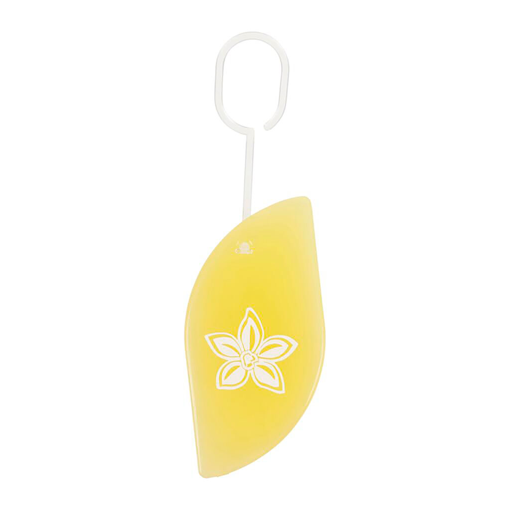Désodorisant voiture feuille 3D parfum vanille