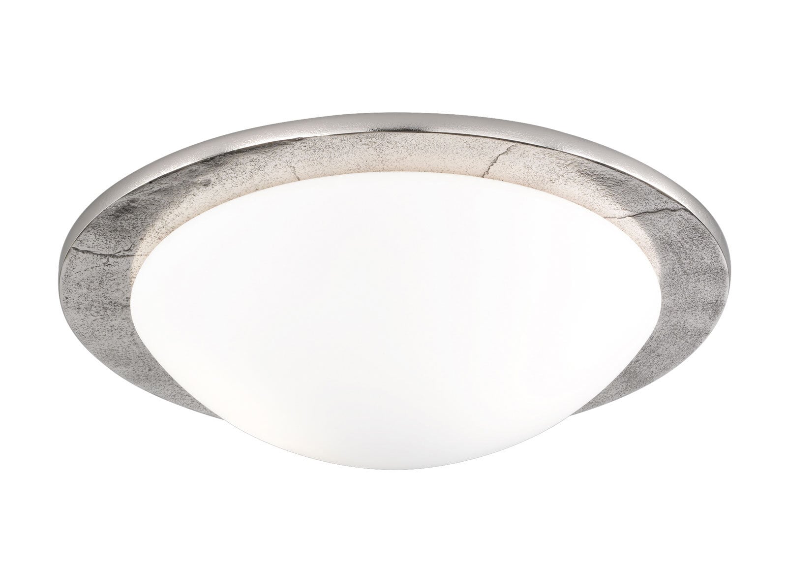 FISCHER & HONSEL RETROFIT Deckenlampe SHINE ALU I nickelfarbig/antik