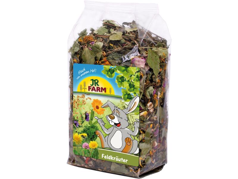 JR Farm Herbs Feldkräuter, 200 g Ergänzungsfuttermittel für alle Nager und Zwergkaninchen