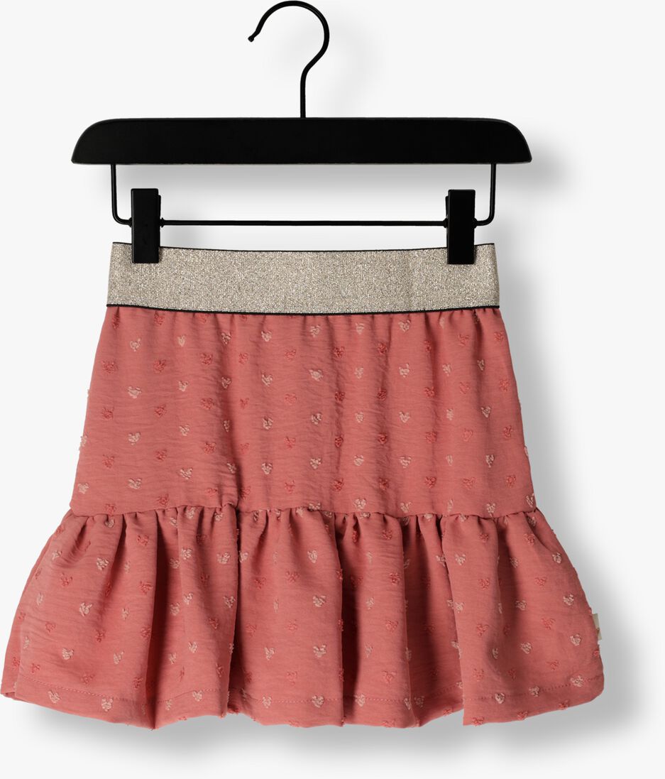 MOODSTREET roze moodstreet minirok girls skirt structure ruffle