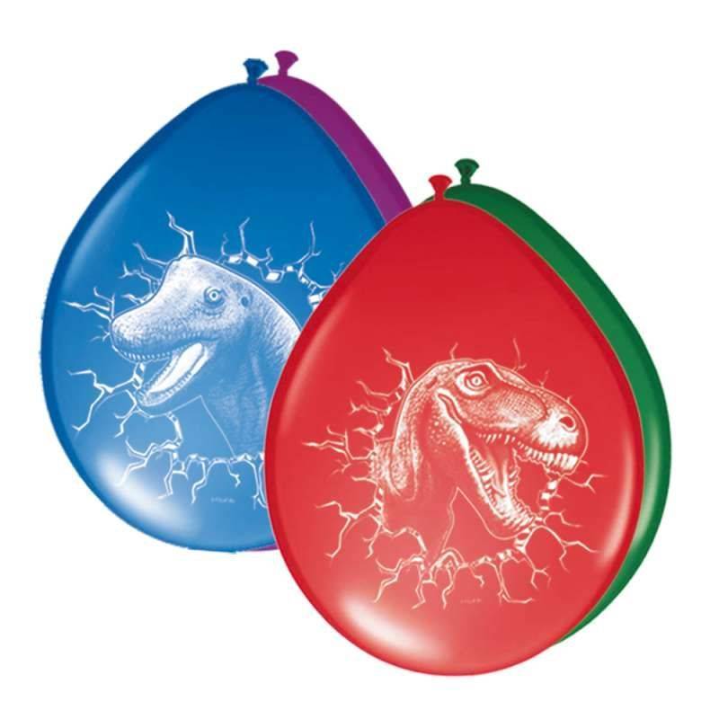 Dinosaurus Ballonnen 30cm 6st