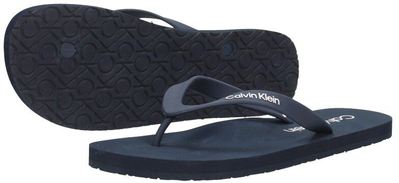 Calvin Klein Flip Flop Rubber blauw