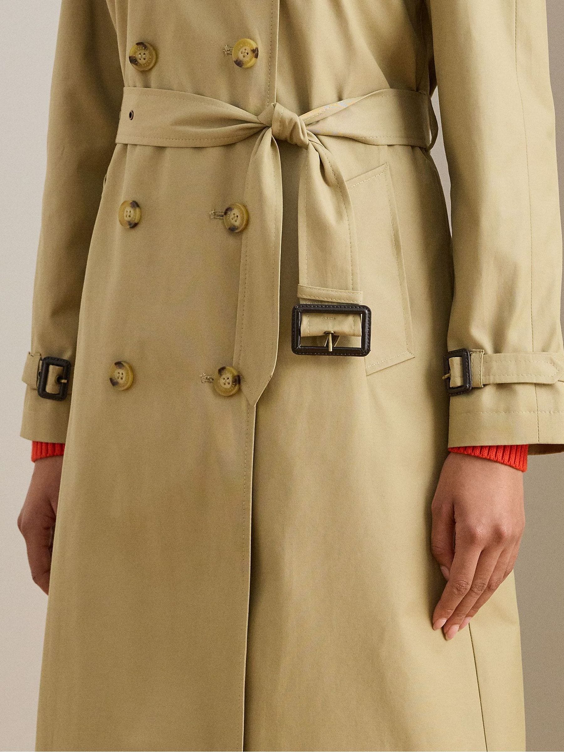 Lauren Ralph Lauren - Double-breasted trenchcoat met strikceintuur