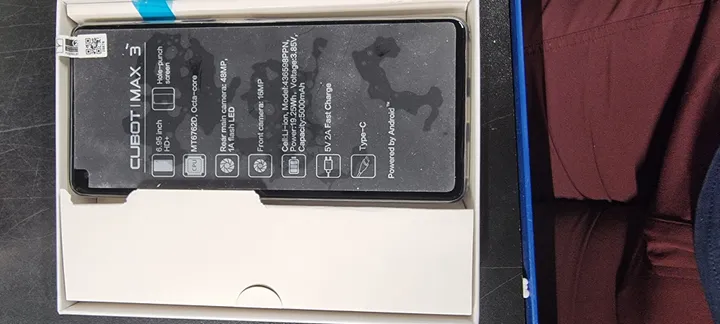 [OUTLET] - Cubot Max 3 4/64GB Dual SIM Smartphone Grøn (S0433350)