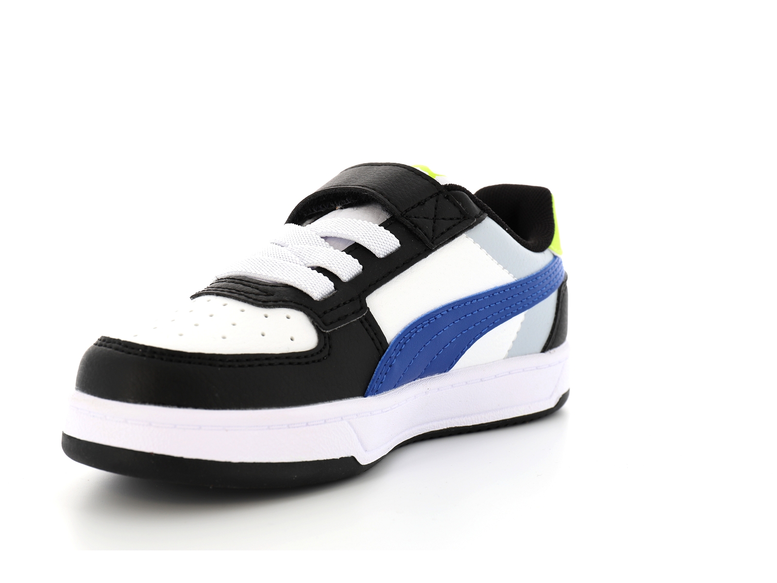 Puma-394462 Matières combinées Noir-Bleu