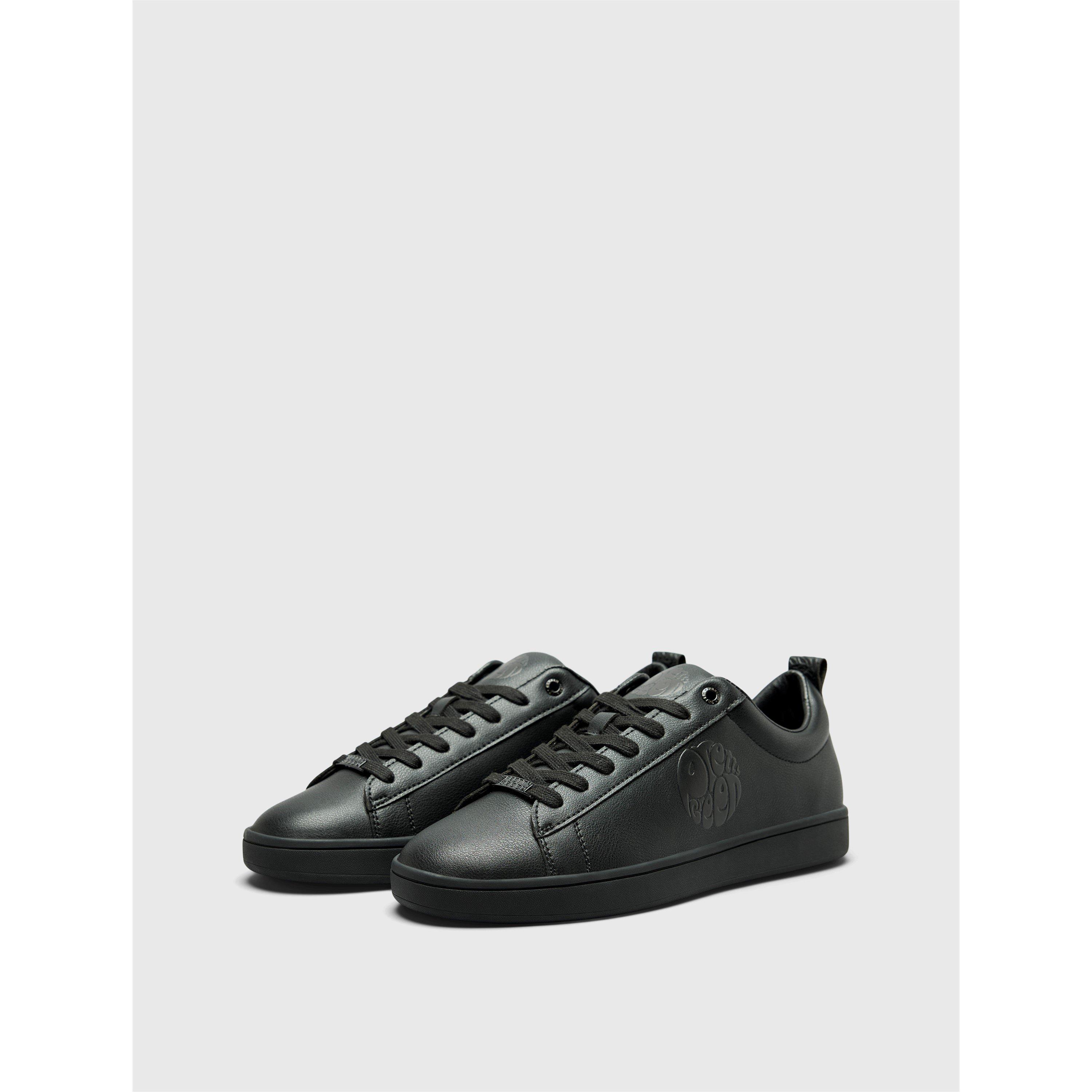Pretty Green Blanco Low Trainers
