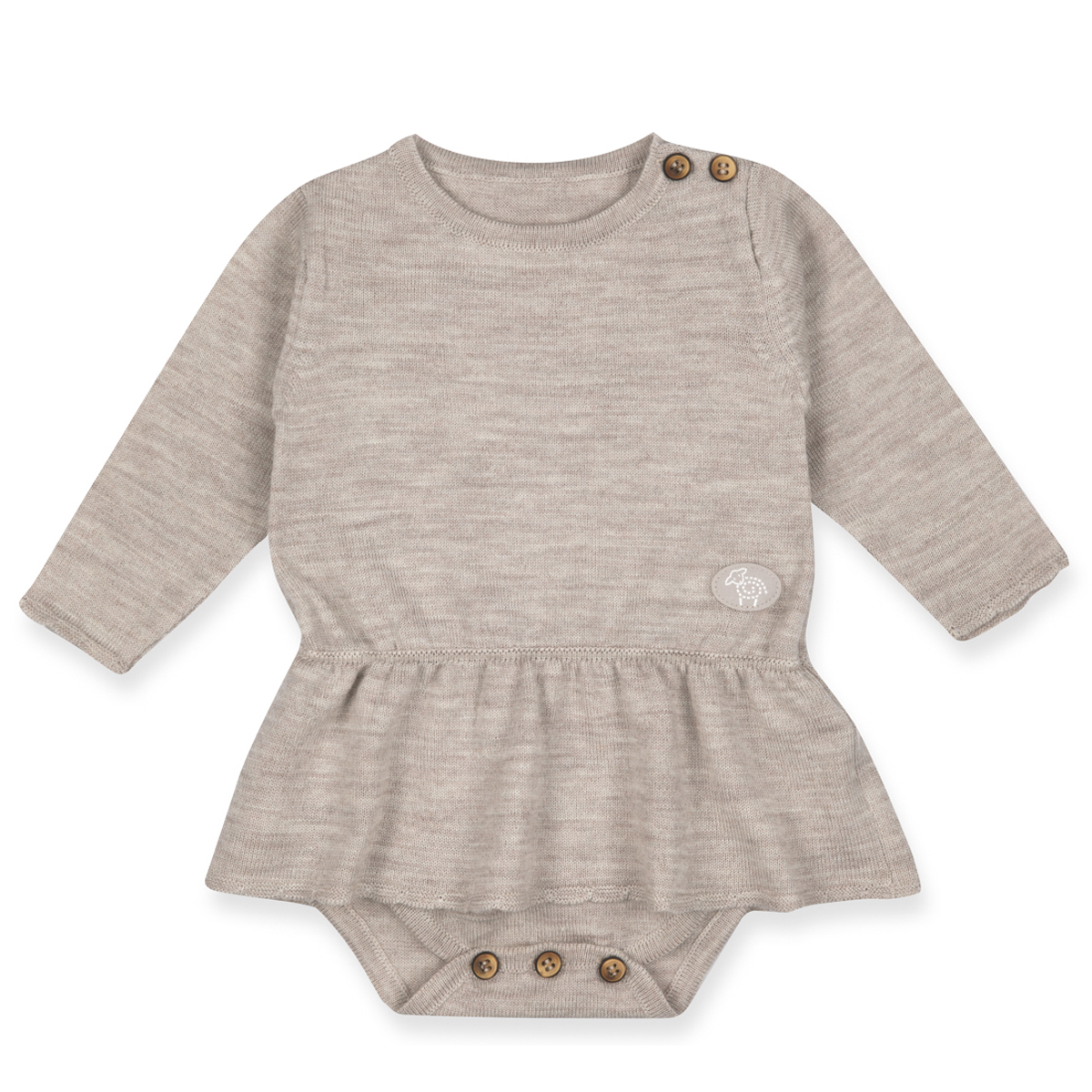 Romperkjole Baby Natur - Lillelam