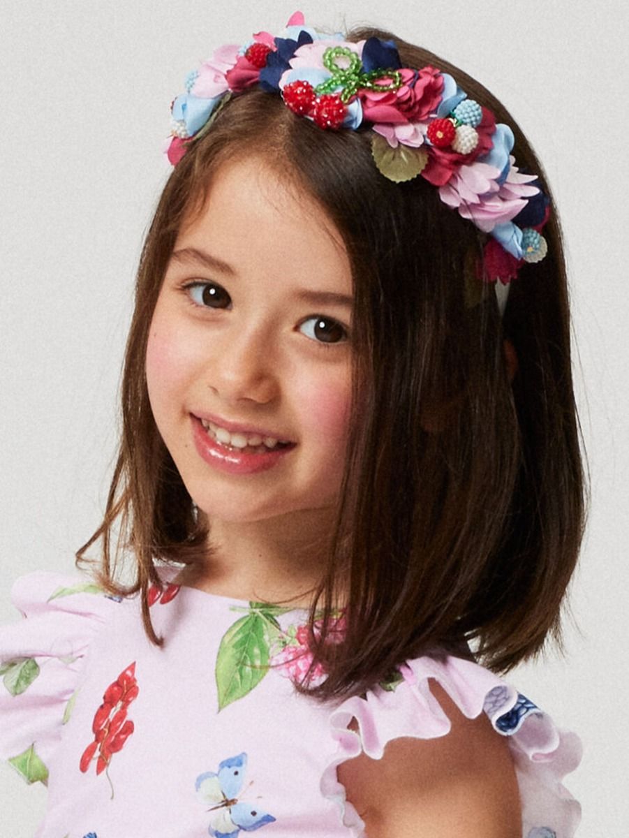 Monnalisa Headband Cherries