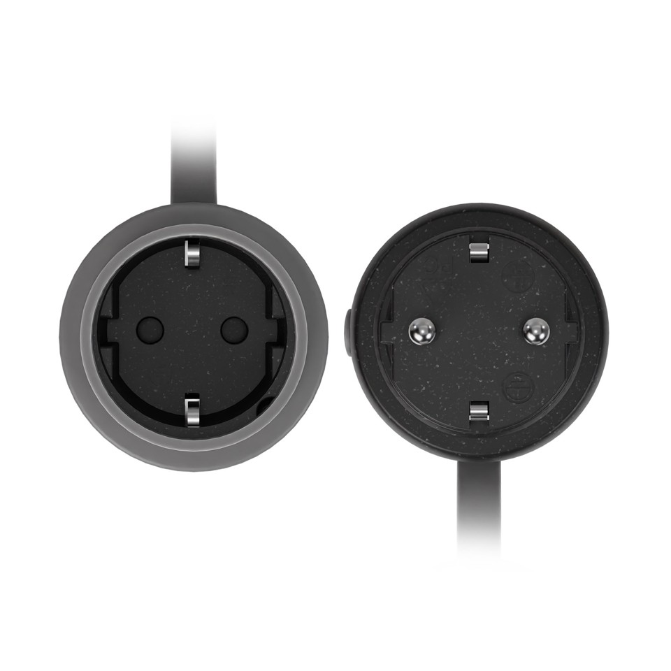 Hombli - Smart Outdoor Stikkontakt EU V2, Sort