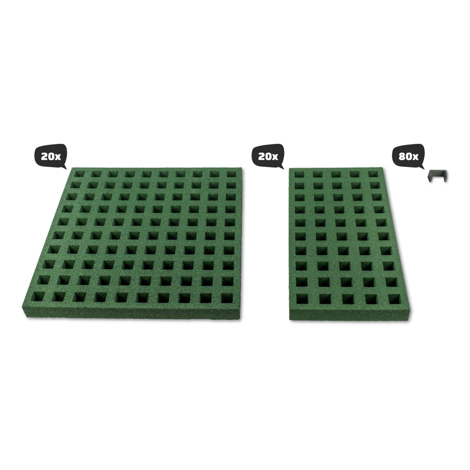 EXIT Freezone trampoline veiligheidstegels 275x458cm