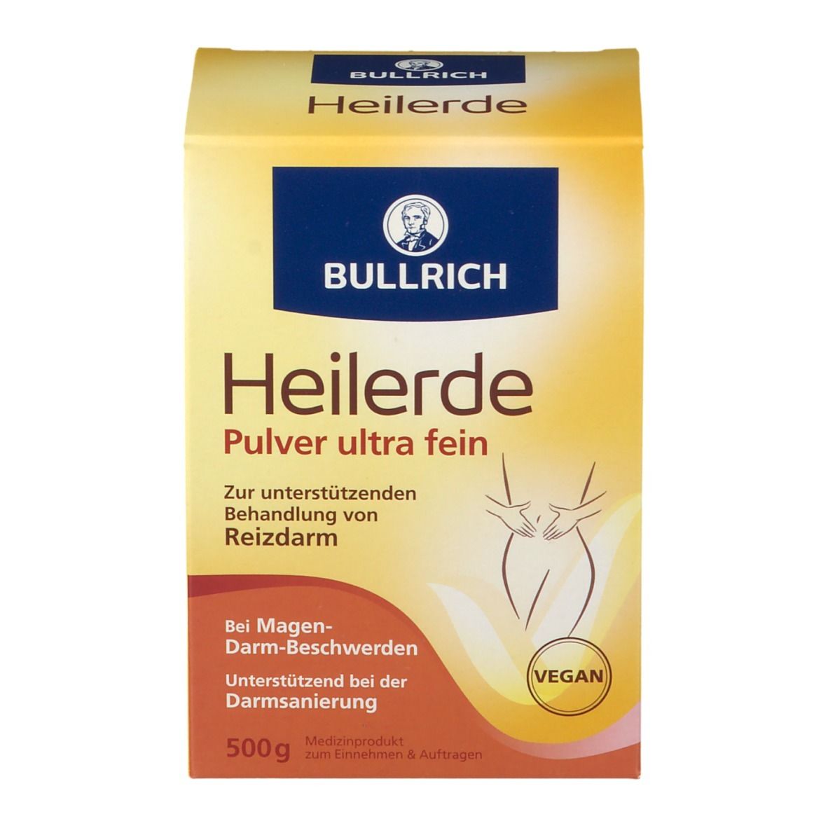 Bullrich Heilerde Pulver ultra fein