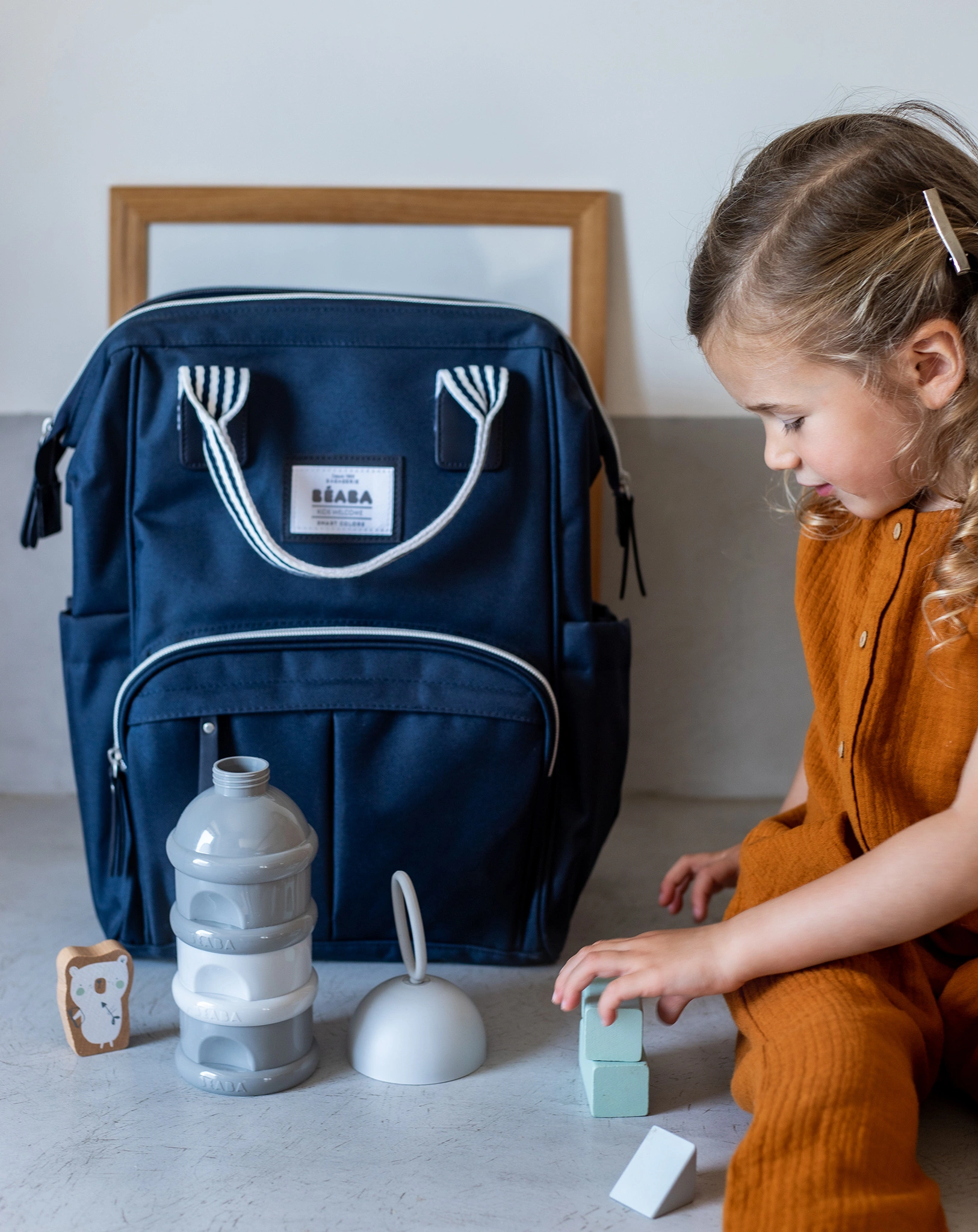 Dosierbox ON THE GO 3-teilig in grey