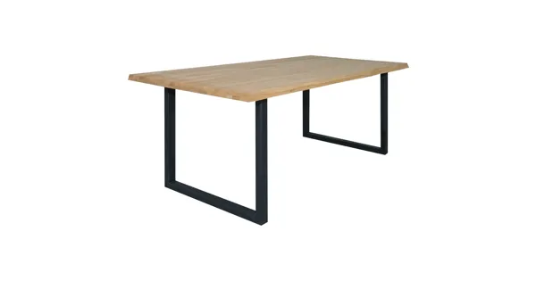Tisch Hardy Wildeiche massiv, 240 x 75 x 100 cm