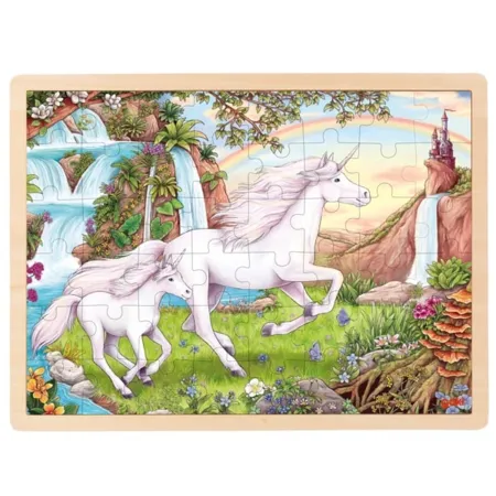 goki Einlegepuzzle Einhorn