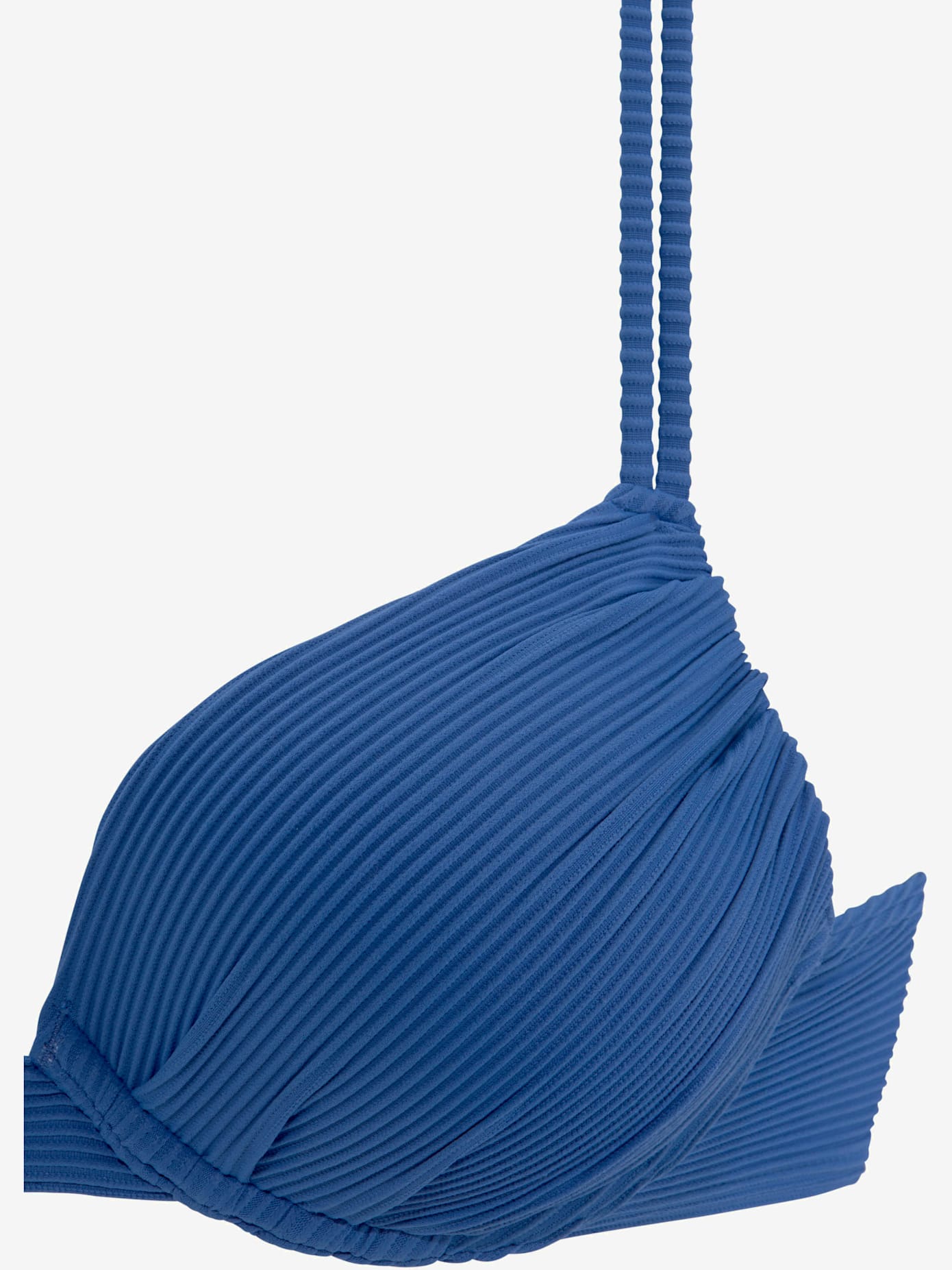 Haut de bikini push-up tissu structuré élégant