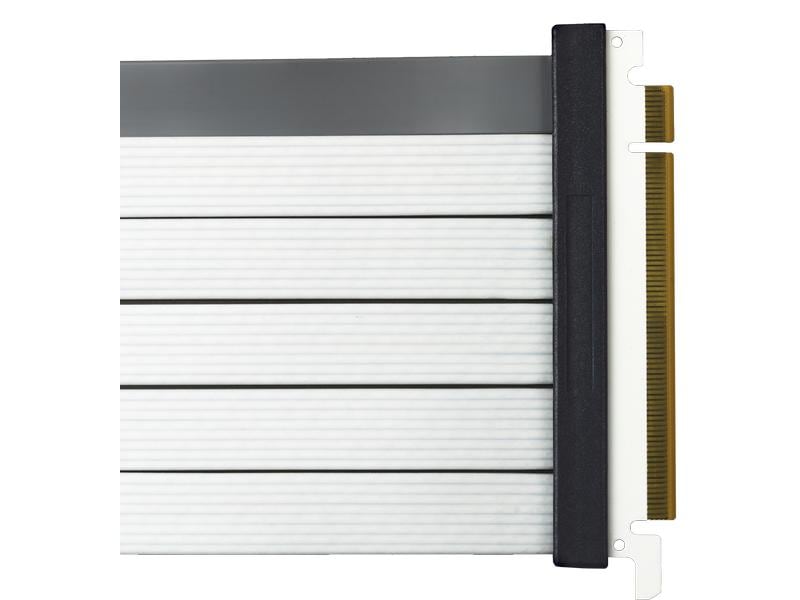 Cooler Master PCI-E Riser Karte 4.0 x16 V2 300 mm Weiss Riser-Karte mit 30 cm langem, flexiblem Kabel