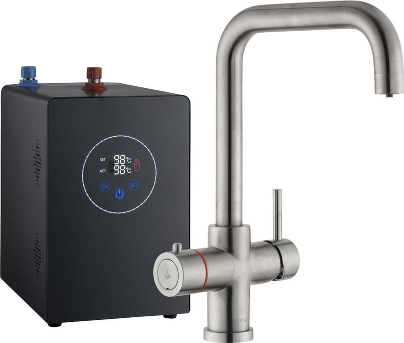 Multi-Tap - 3-in-1 Kokend Water Kraan - Koud Warm Kokend Water - Inclusief Boiler