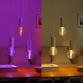 Philips Hue Lightguide Globelamp 125 mm E27 Wit en Gekleurd Licht