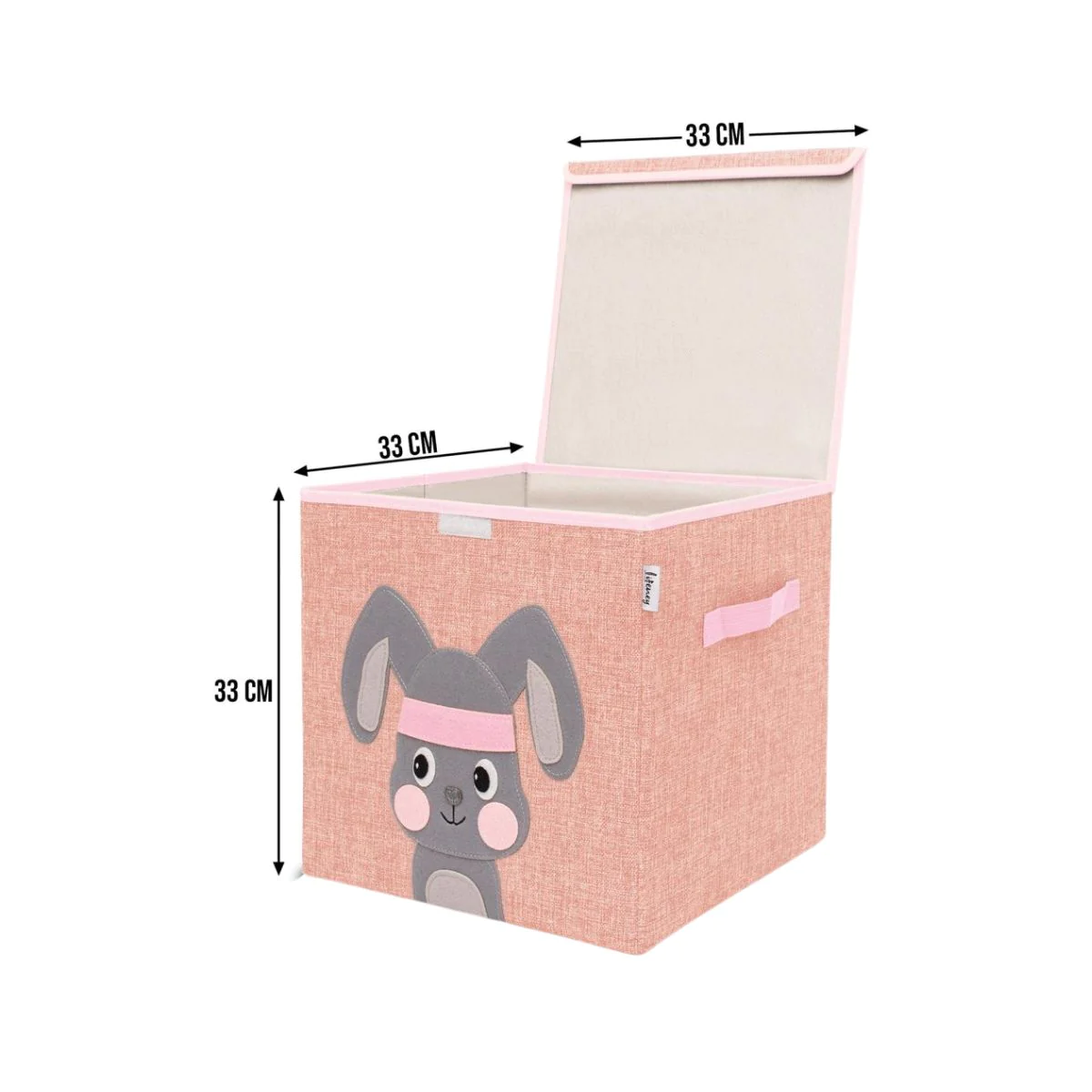 Boîte de rangement en tissu pour enfant 