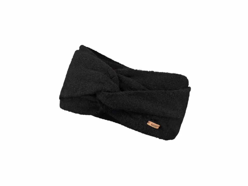 BARTS Stirnband Schwarz Textil