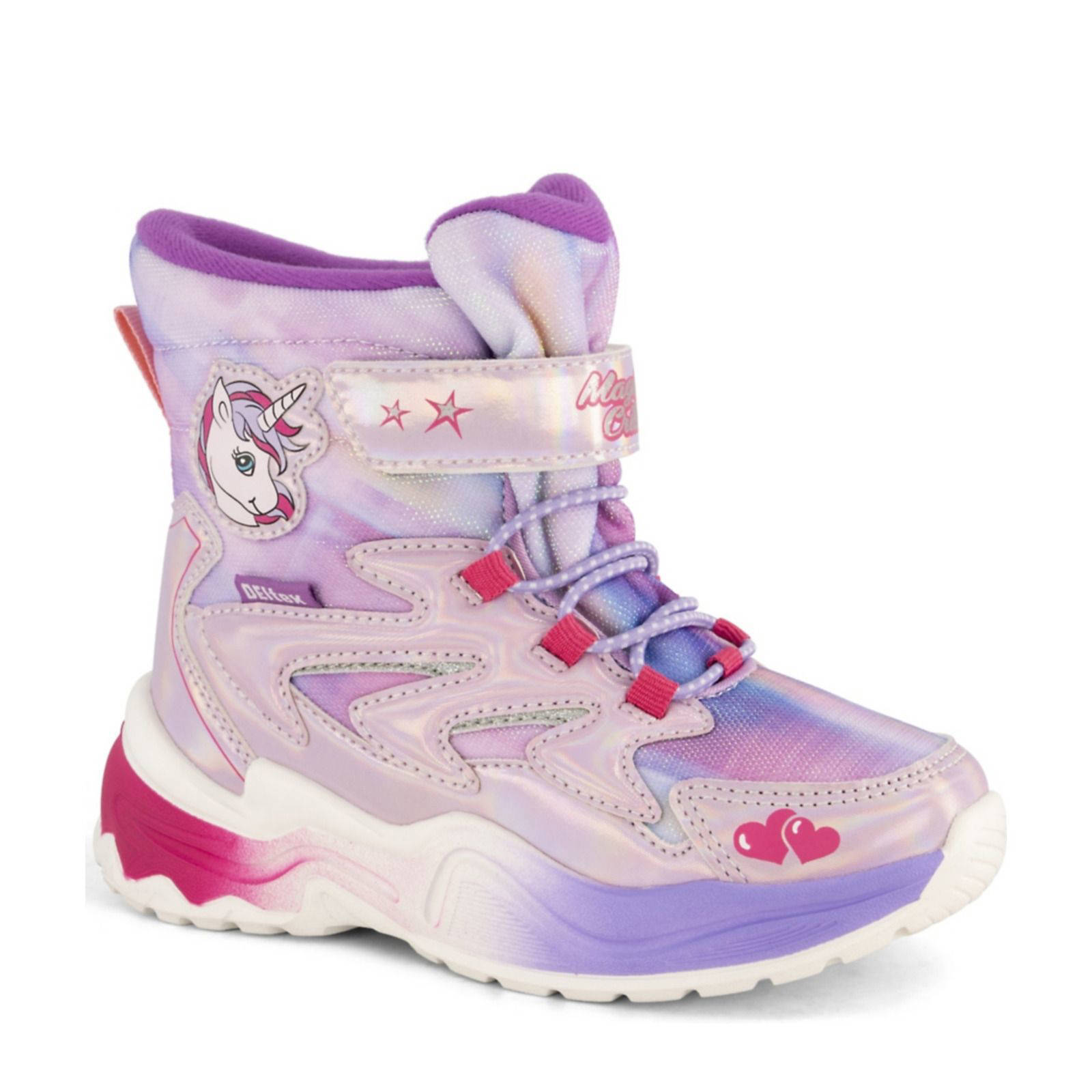 Graceland enkelboots roze/lila