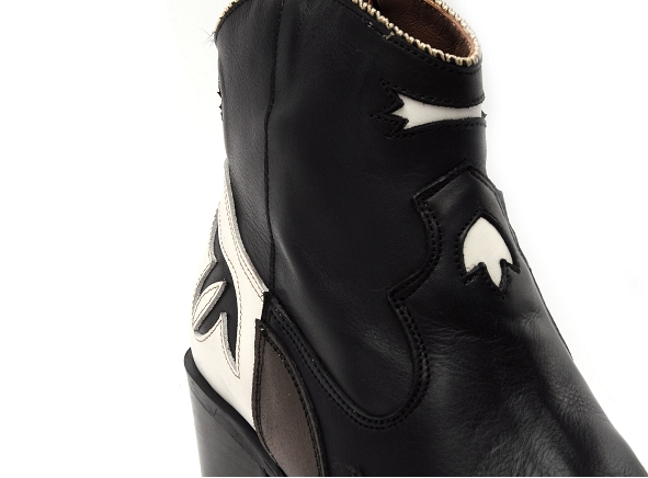 Nemonic boots bottine talons femme 2353 noir
