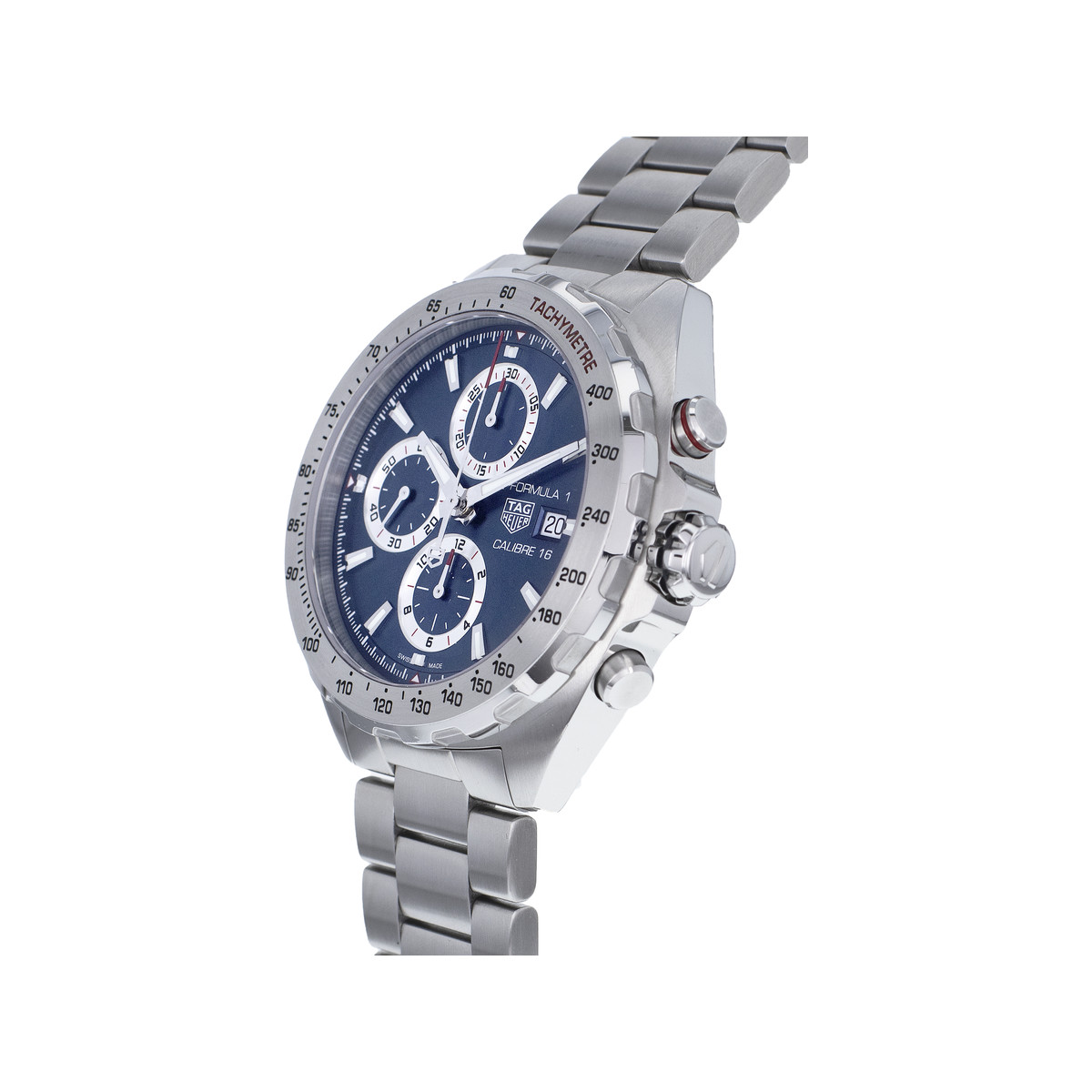 Montre d'occasion Tag Heuer Formula homme chronographe automatique acier