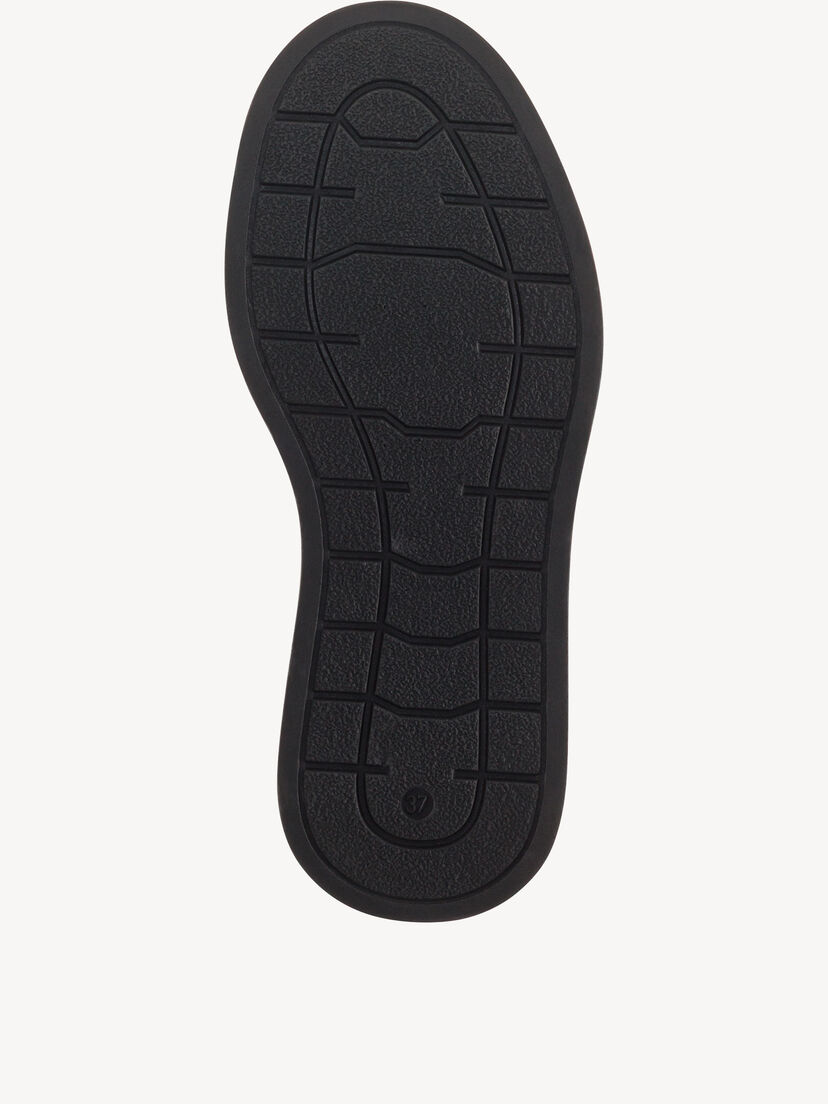 Leren Chelseaboot - zwart