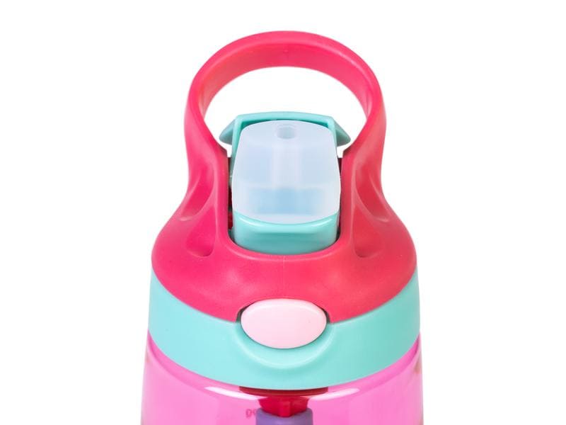 KOOR Trinkflasche Bambini Rosso 450 ml Flasche aus Kunststoff für die Kleinen